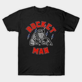 Rocket Man by Basement Mastermind T-Shirt